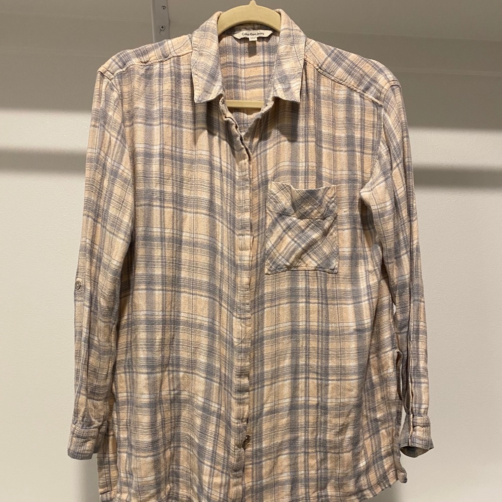 Super soft flannel top